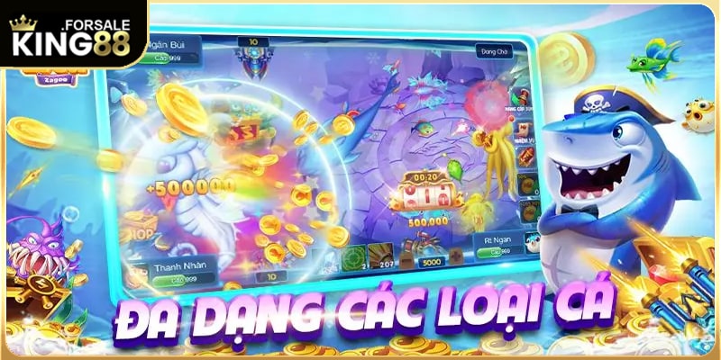 Những ưu điểm của game Vua bắn cá